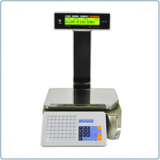 Поверка весов с печатью этикетки DIGI SM-5100 P6
